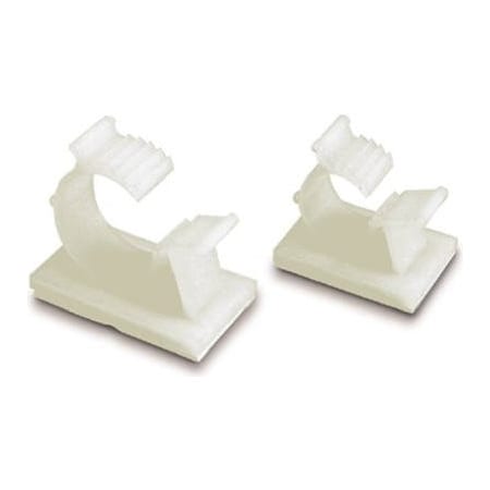 Ecm Industries Cable Clamp, Plastic, 3/8 in Bundle Dia., White GKK-1538